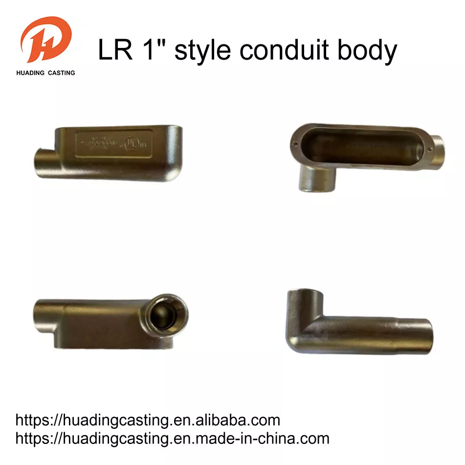 Corpo de conduíte no estilo LR