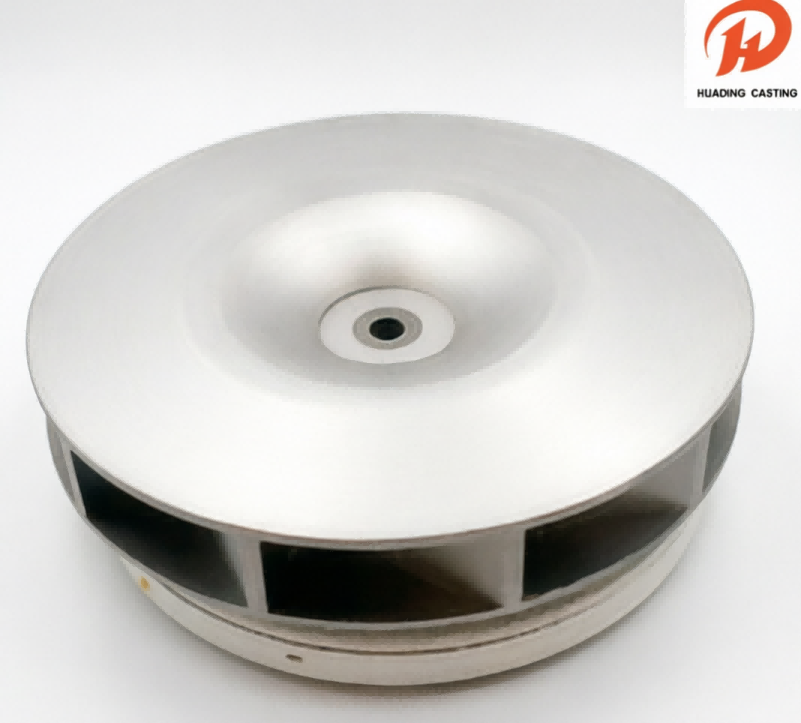 Impulsor de ventilador centrífugo fundido com precisão